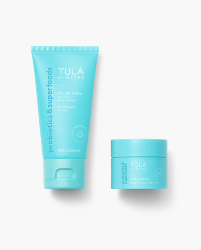 travel-size bestselling cleansing & hydrating duo